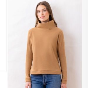 Dudley Stephens Park Slope Turtleneck Camel